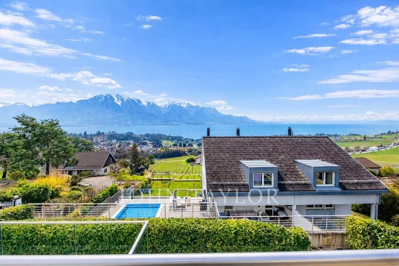 Magnifique villa jumelée avec vue sur lac et montagnes (3)