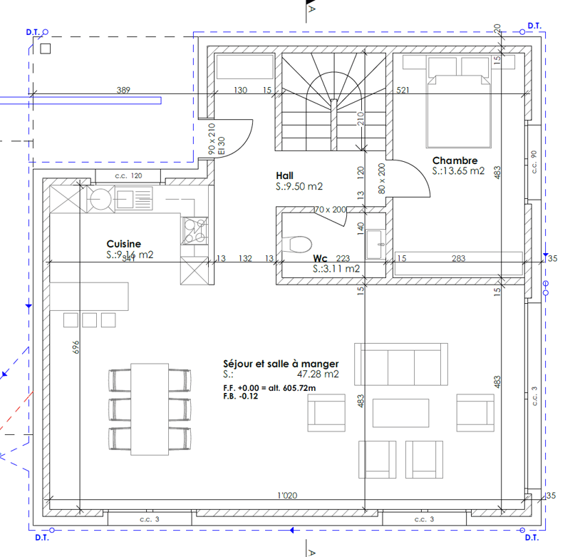 Magnificent single-family house with 5.5 rooms in Misery-Courtion (17)