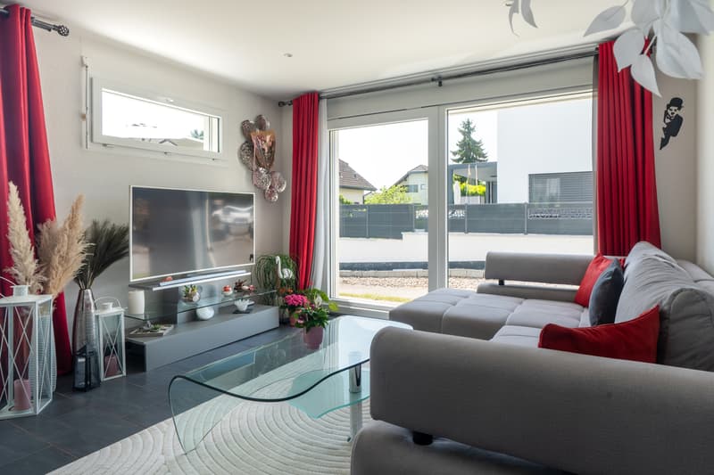 Apartment with 3.5 rooms and private garden in Rueyres-les-Prés (2)