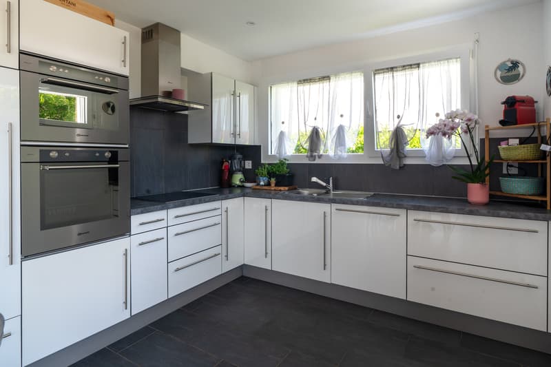 Apartment with 3.5 rooms and private garden in Rueyres-les-Prés (4)