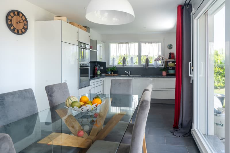Apartment with 3.5 rooms and private garden in Rueyres-les-Prés (3)