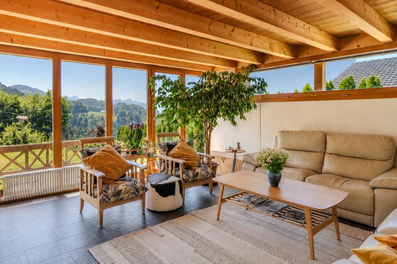Beautiful contemporary chalet with panoramic view in Châtel-St-Denis (4)