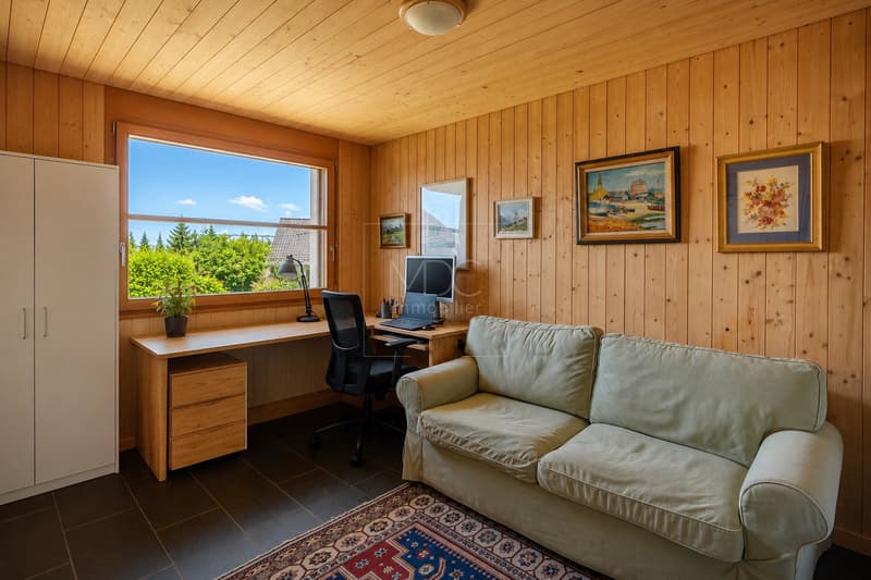 Beau châlet contemporain avec vue panoramique à Châtel-St-Denis (11)