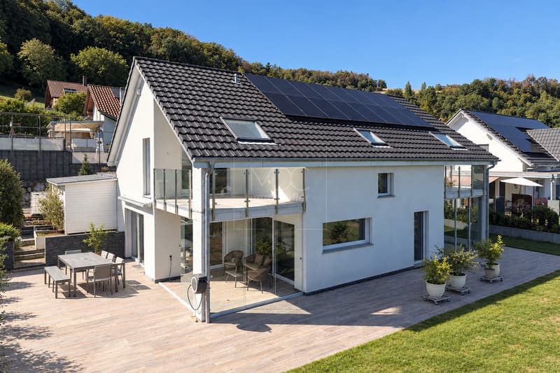 Villa individuelle contemporaine avec vue dégagée à Villeneuve (FR) (1)
