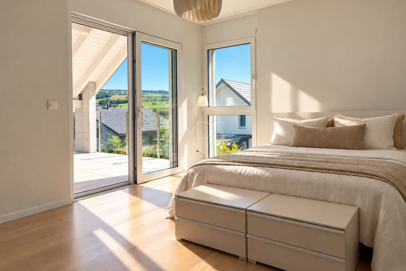 Villa individuelle contemporaine avec vue dégagée à Villeneuve (FR) (7)