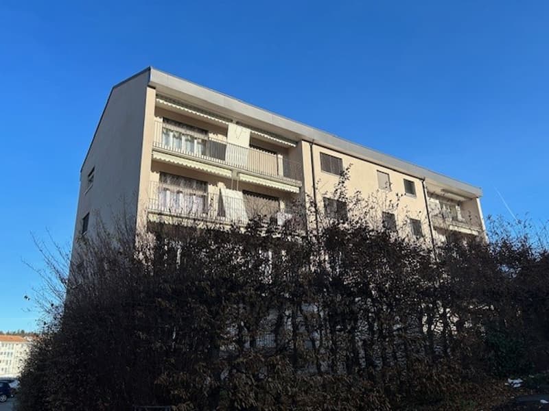 Appartamento di 4.5 locali, in un edificio completamente ristrutturato al 3° piano con balcone (2)