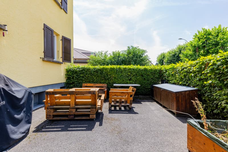 Wohnung mit 4.5 Zimmern im Erdgeschoss in PPE (8)
