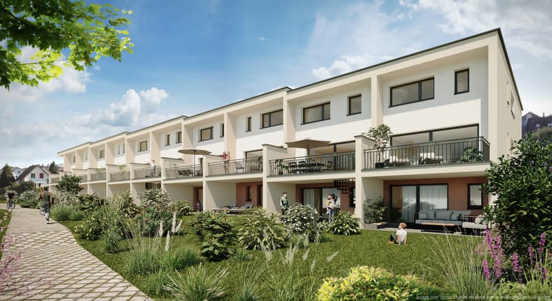 Villa adiacente situata nel bellissimo comune di Courtepin (2)