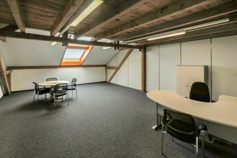 Large work surface with separate rooms (6)