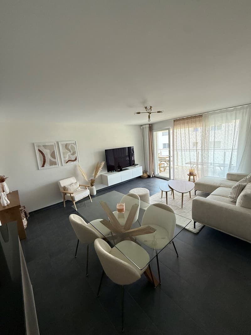 Schönes Apartment in Farvagny, 2.5 Zimmer mit großem Balkon (1)