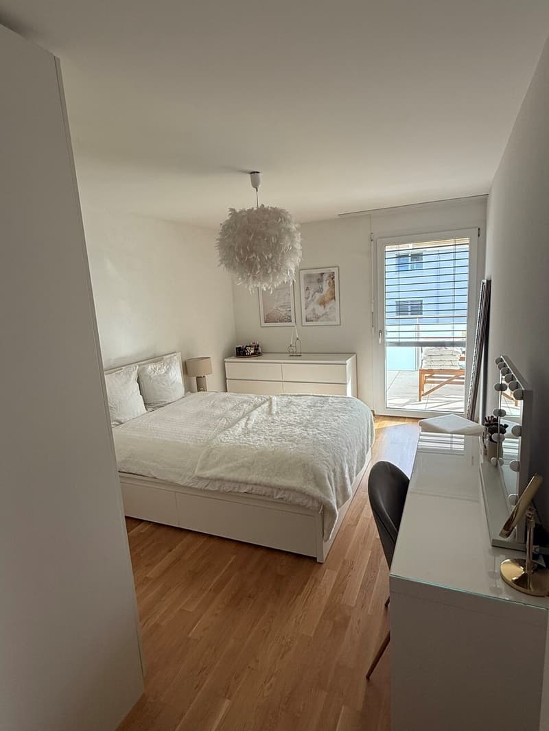Schönes Apartment in Farvagny, 2.5 Zimmer mit großem Balkon (3)
