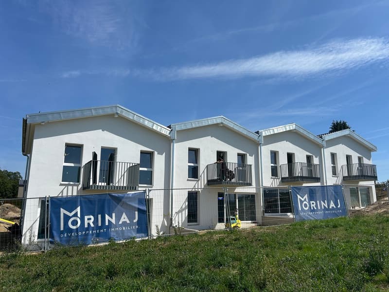 GLETTERENS A VENDRE VILLA CONTIGÜE DE 5,5 PCES DERNIER LOT DISPONIBLE (1)