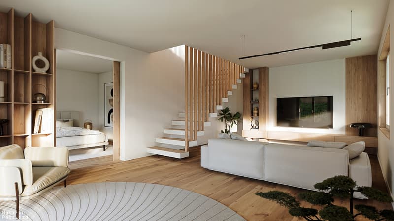 Appartement 3.5 pièces, une adresse privilégiée au coeur de la campagne (4)