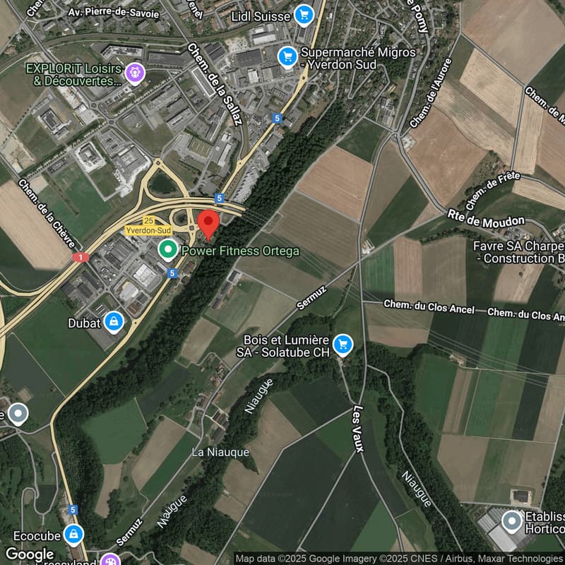 Yverdon-les-Bains, in affitto, BOX di 120 m2 con porta sezionale (6)