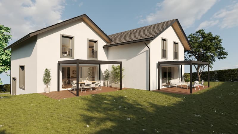Font, for sale, semi-detached house with 5.5 rooms, 125m2, plot of 400m2 (2)