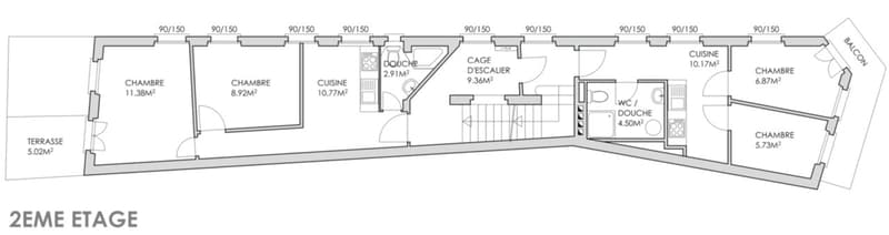 Payerne, for sale, building with 5 apartments and a commercial space (11)
