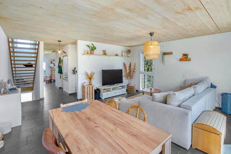 Payerne, for sale, semi-detached house with 4.5 rooms of 140 m2 with garden (3)