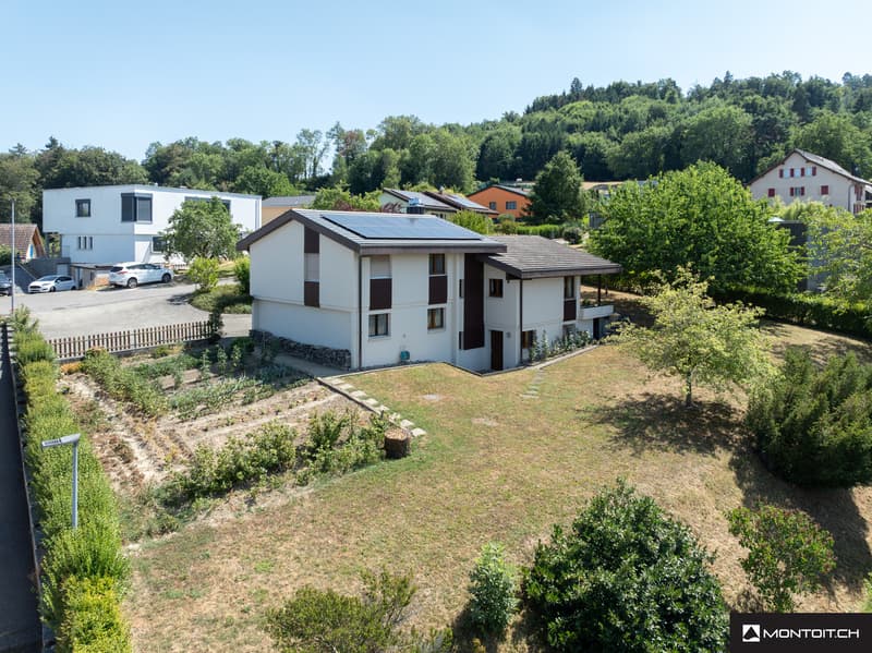 Cousset, à vendre, villa individuelle de 5.5 pièces, terrain de 1421m2 (1)