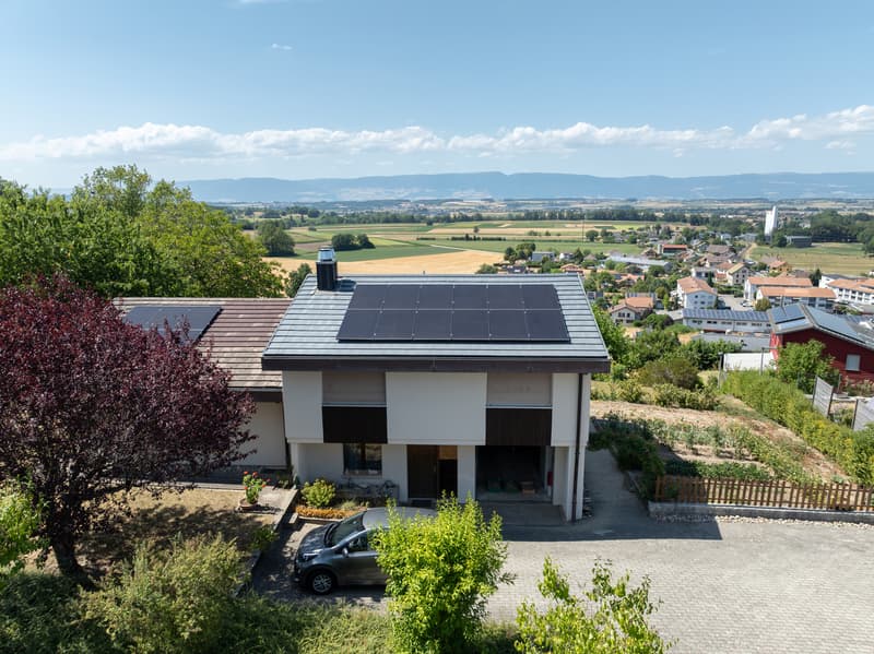 Cousset, à vendre, villa individuelle de 5.5 pièces, terrain de 1421m2 (2)