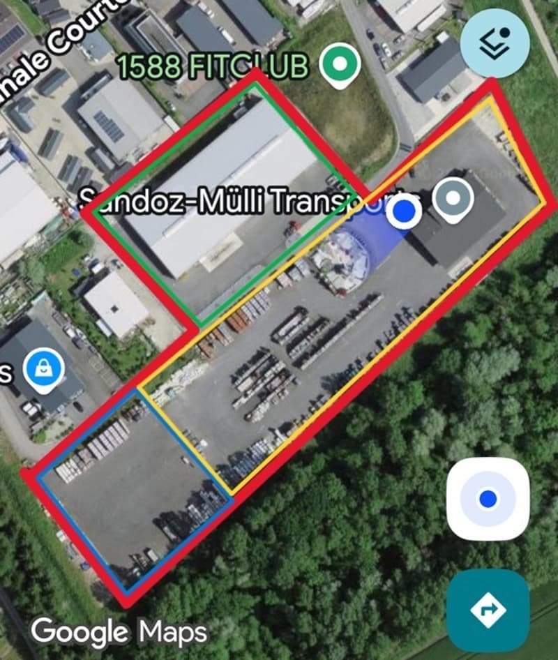 Cudrefin, à louer, terrain plat, pour stockage, 3000 m2 (1)
