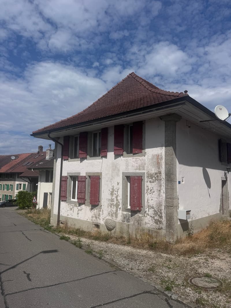 Forel, à vendre, maison de 120 m2 à rénover, parcelle de 298 m2 (1)