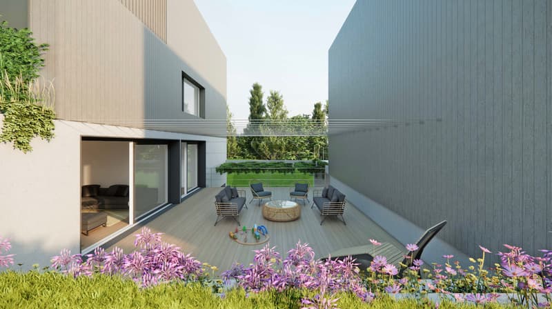 St-Aubin, à vendre, villa mitoyenne de 148 m2, terrain de 413 m2 (5)