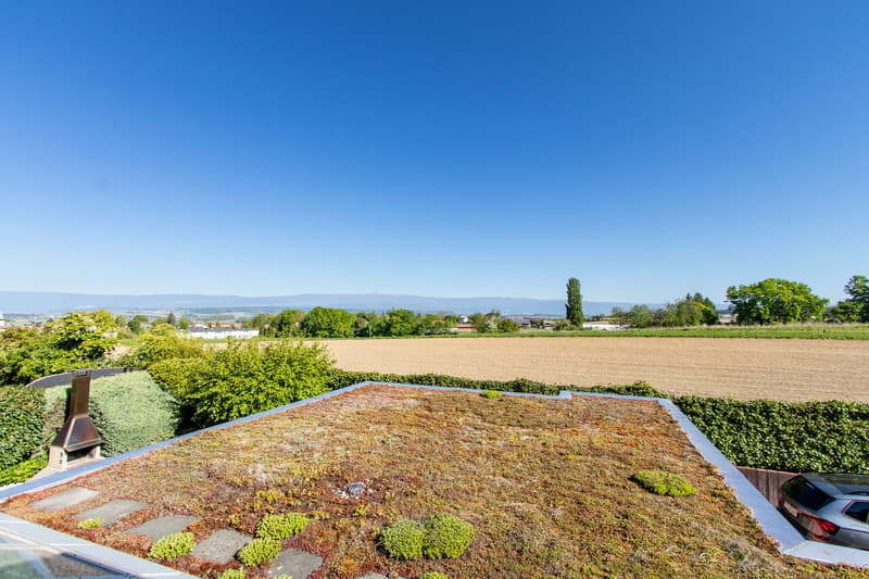Aussicht Dachterrasse / Vue depuis la terrasse au 1er étage