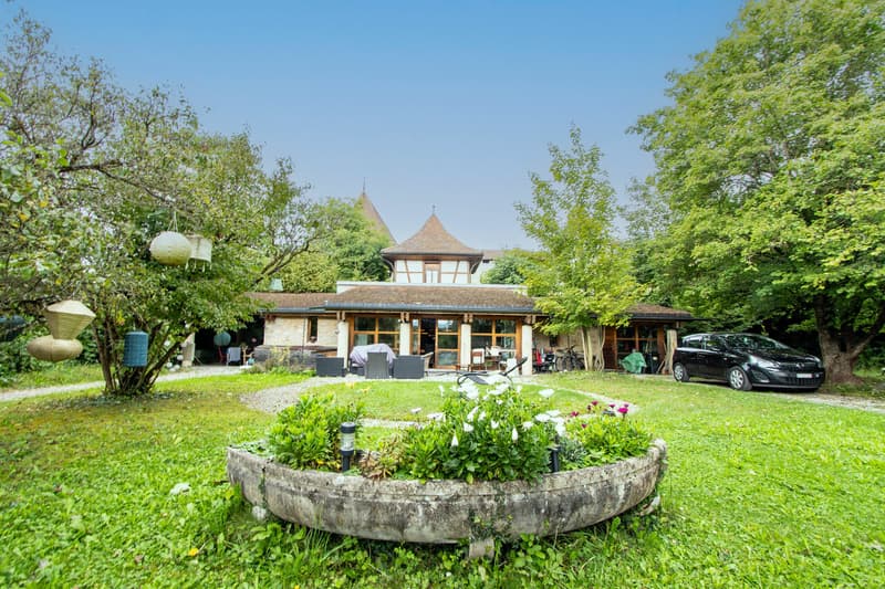 Südfassade / Garten / Façade sud / jardin