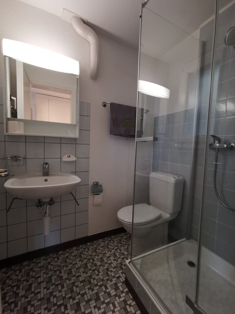 Badezimmer mit Dusche
