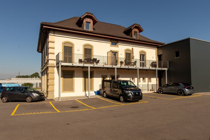 Schöne 3-Zimmer-Wohnung mit Balkon in Courtepin (9)