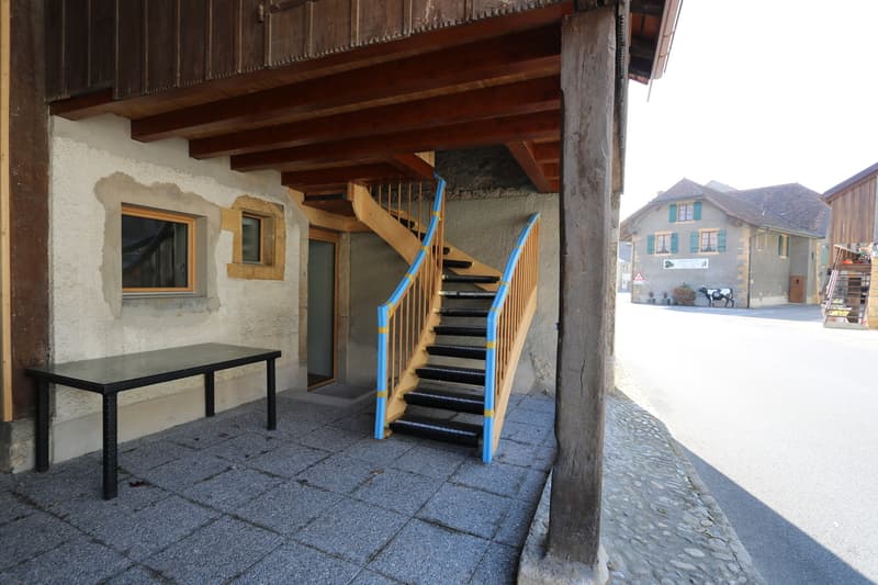 Charmante Duplexwohnung nahe See in Praz (1)