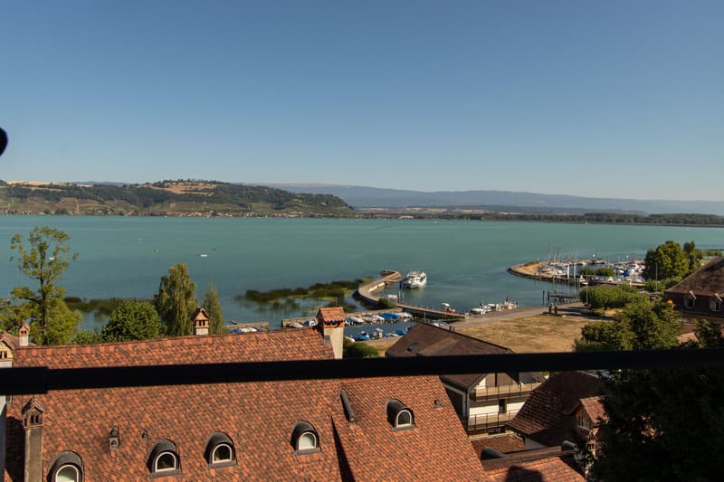 Aussicht aus der Wohnküche