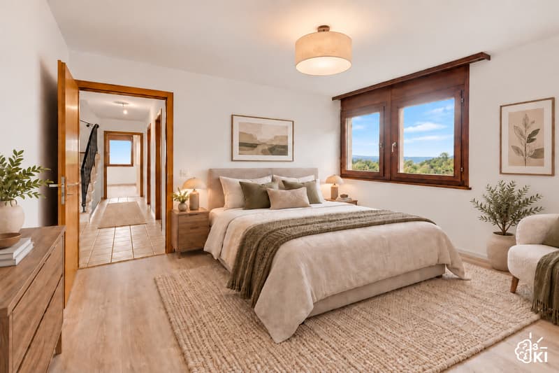 5.5-Zimmer Duplexwohnung mit Galerie Garage, zwei Parkplätze, Keller (4)