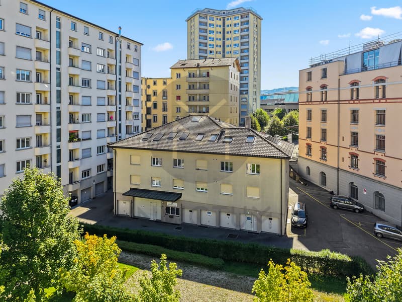 Vue de l'immeuble