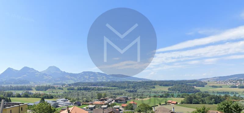 Meraviglioso appartamento nuovo con vista lago e montagne a Botterens (2)