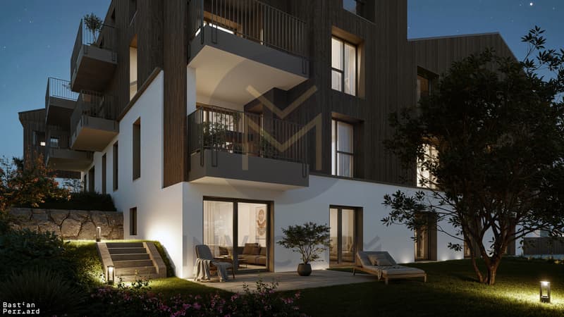 Large 2.5-room apartment with 130m2 private garden (1)