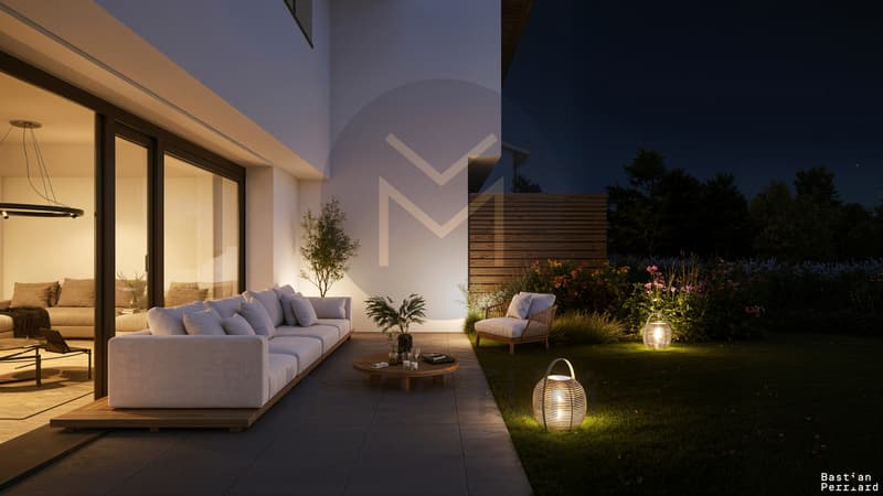 Villa contemporaine d'exception avec jardin privatif de 460 m² au Mouret (1)