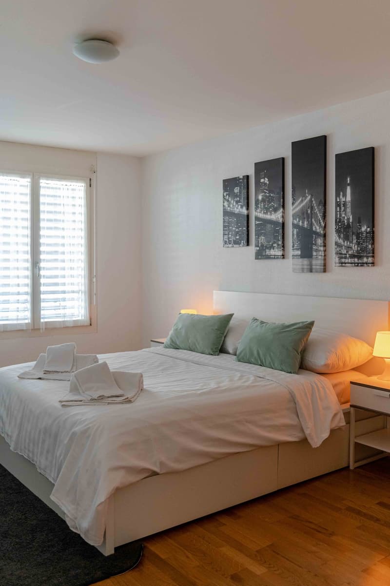 Appartement Moderne 2 Chambres avec service hôtelier (1)