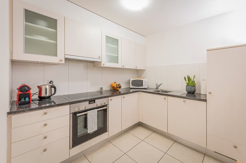 Appartement Modern 1 Chambre avec Services Hôteliers - Centre-Ville de Bulle (2)