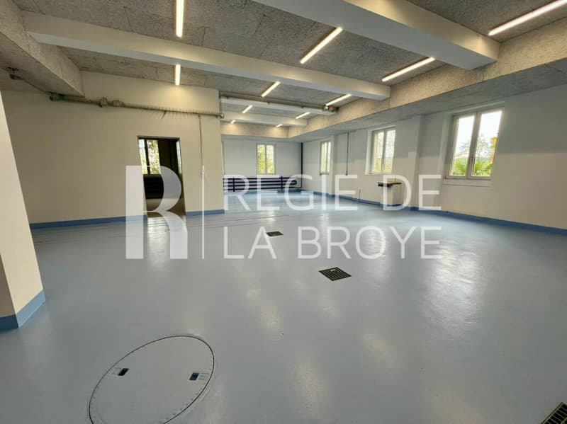 Locale - cauzione di ca. 140 m² a Bussy (2)