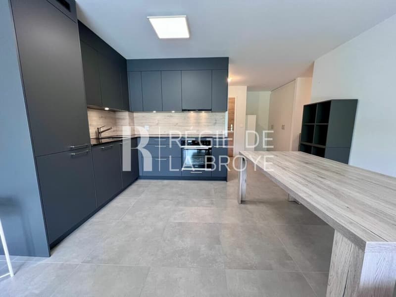 Wohnung mit 3.5 Zimmern in Dompierre FR (5)