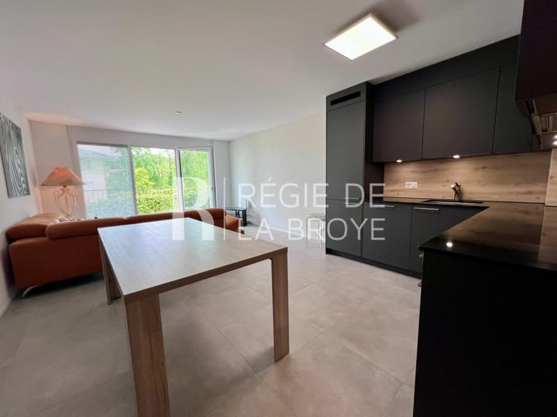 Wohnung mit 3.5 Zimmern in Dompierre FR (4)