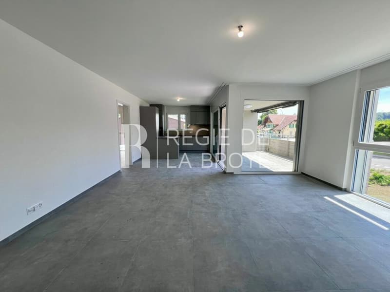 Neue 2.5-Zimmer-Wohnung in Léchelles (1)