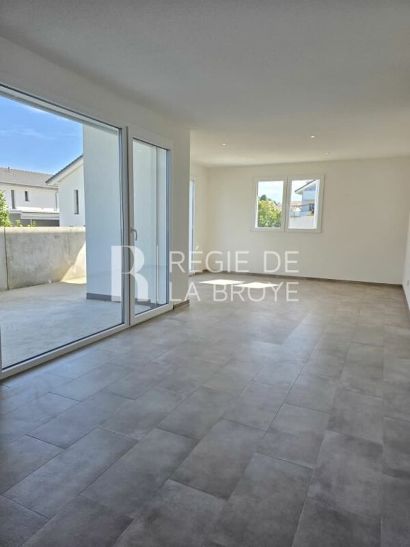 Wohnung mit 4.5 Zimmern und großem Balkon in Chabrey (5)