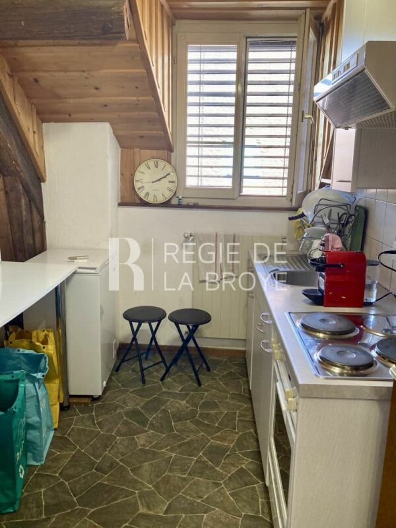 Möblierte 2.5-Zimmer-Wohnung in Estavayer-le-Lac (4)