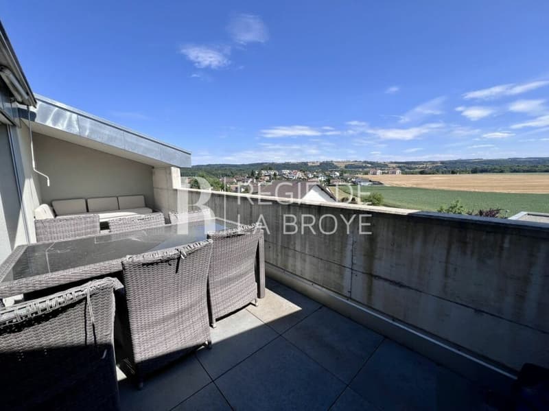 Wohnung mit 3.5 Zimmern in Fétigny (4)