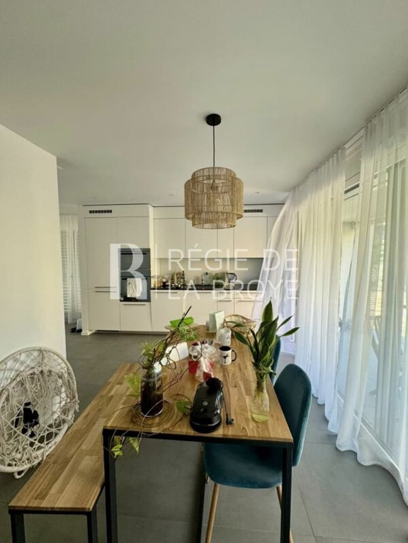 Zweieinhalb-Zimmer-Wohnung im Erdgeschoss in Estavayer-le-Lac (1)