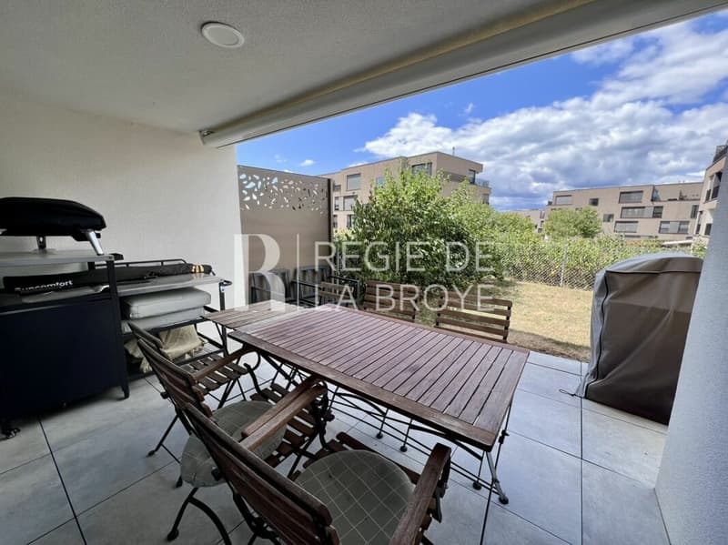 3.5 room apartment on the ground floor in Estavayer-le-Lac (2)