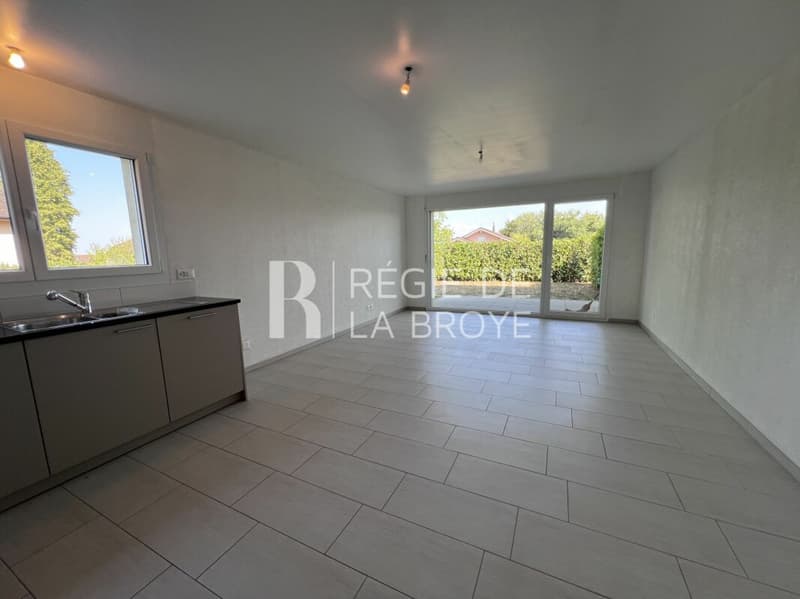Appartamento di 3.5 locali a St-Aubin (1)