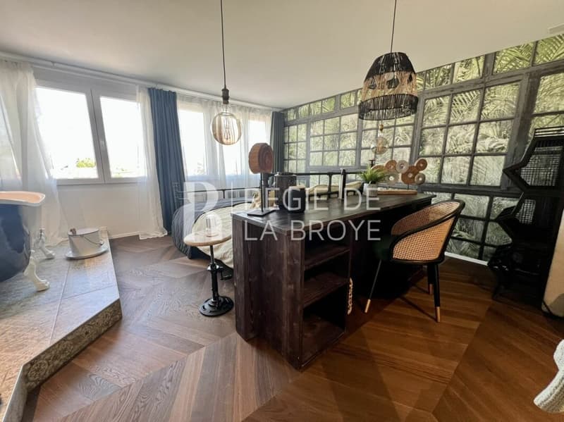 Superbe duplex meublé de 2.5 pièces à Estavayer-le-Lac (11)